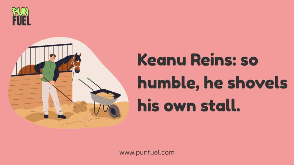 Celebrity Horse Puns