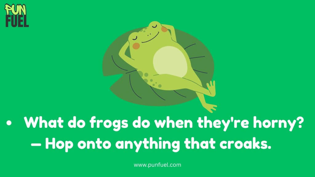 Frog Jokes for Adults