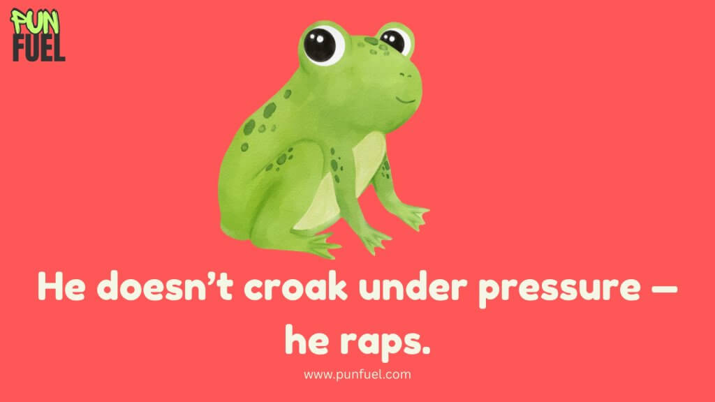 Funny Frog Puns