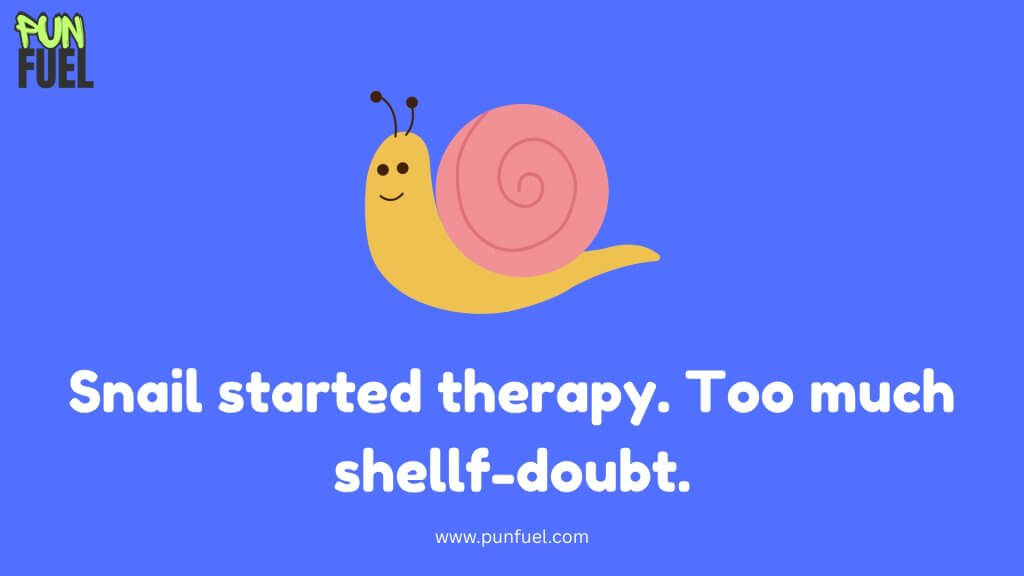 Funny Snail Puns