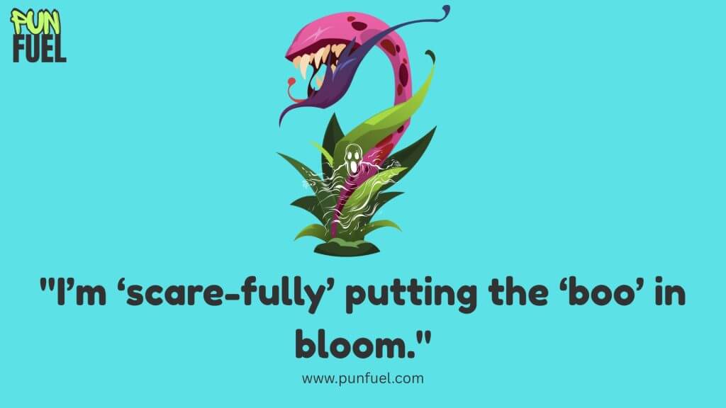 Halloween Plant Puns
