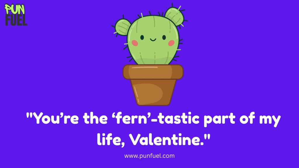 Plant Valentine's Day Love Puns