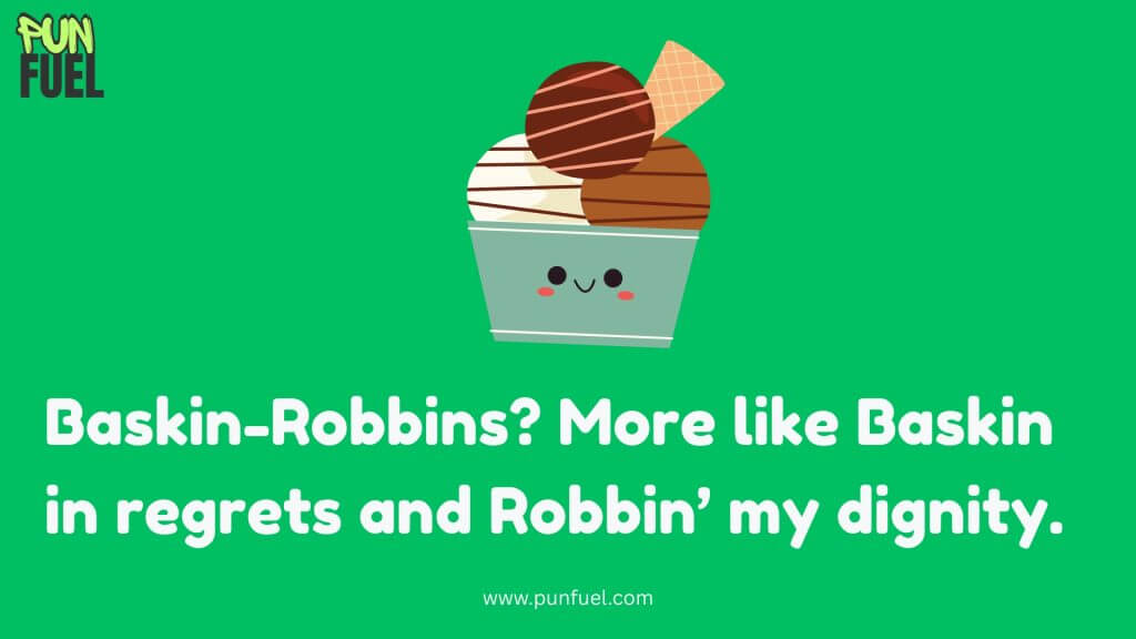 Ice Cream Brand Puns