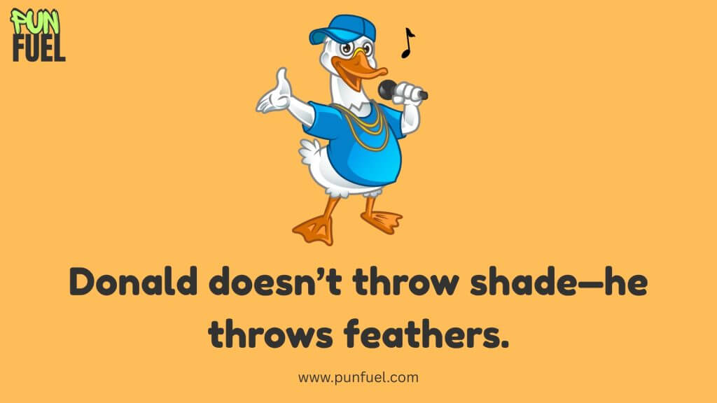 🧢 Donald Duck Puns