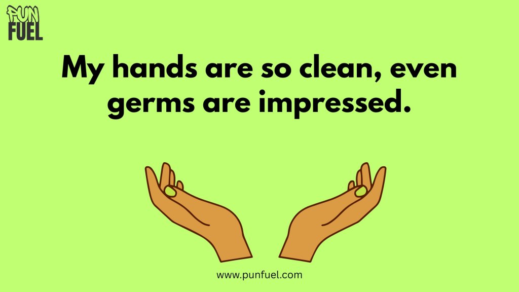 Hand sanitizer puns