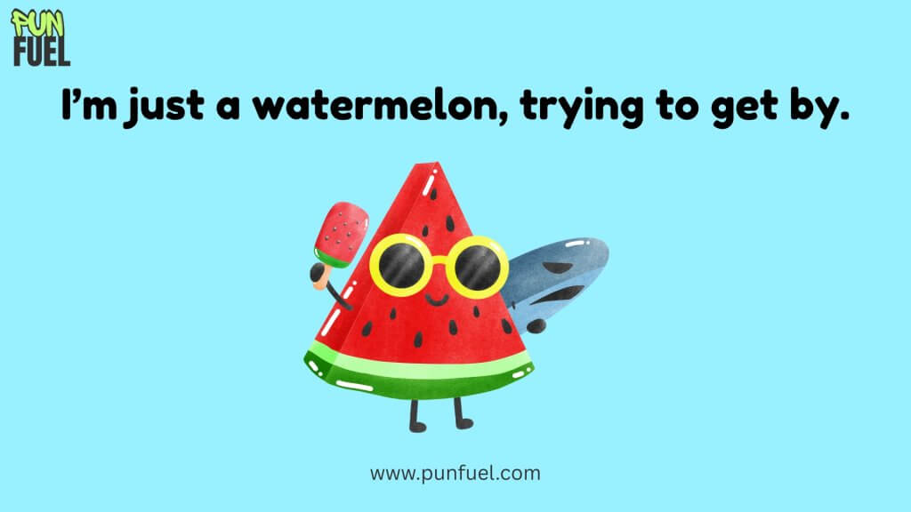 Short One Liner Watermelon Puns