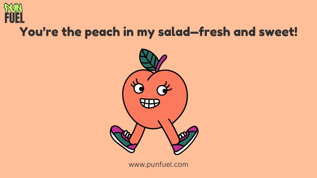 Peach Puns for the Foodie