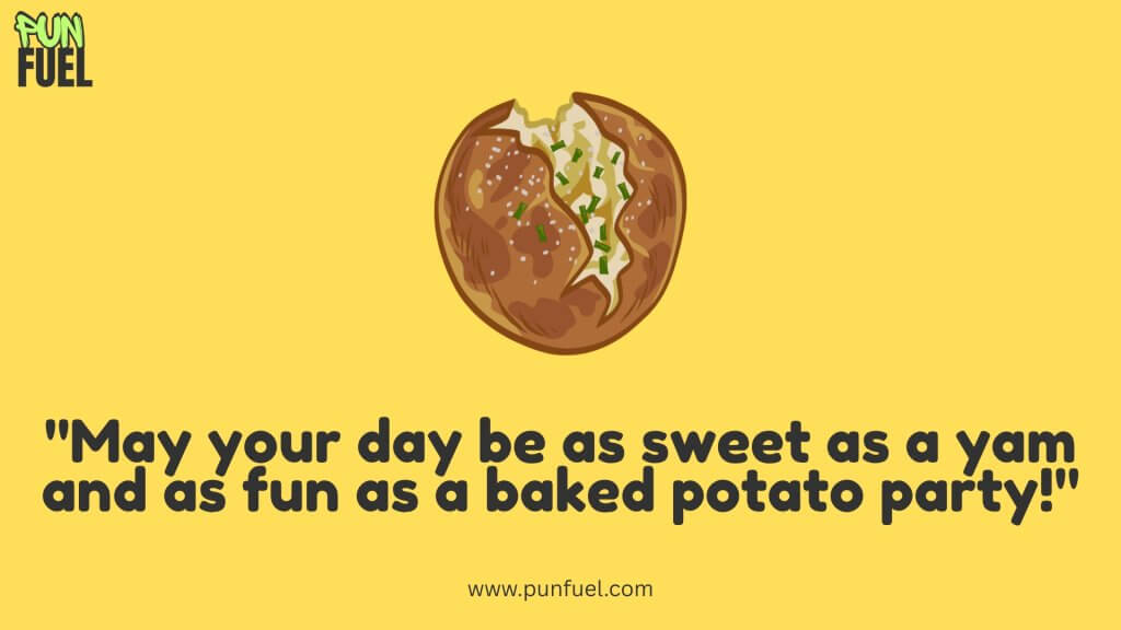 Birthday-Themed Potato Puns