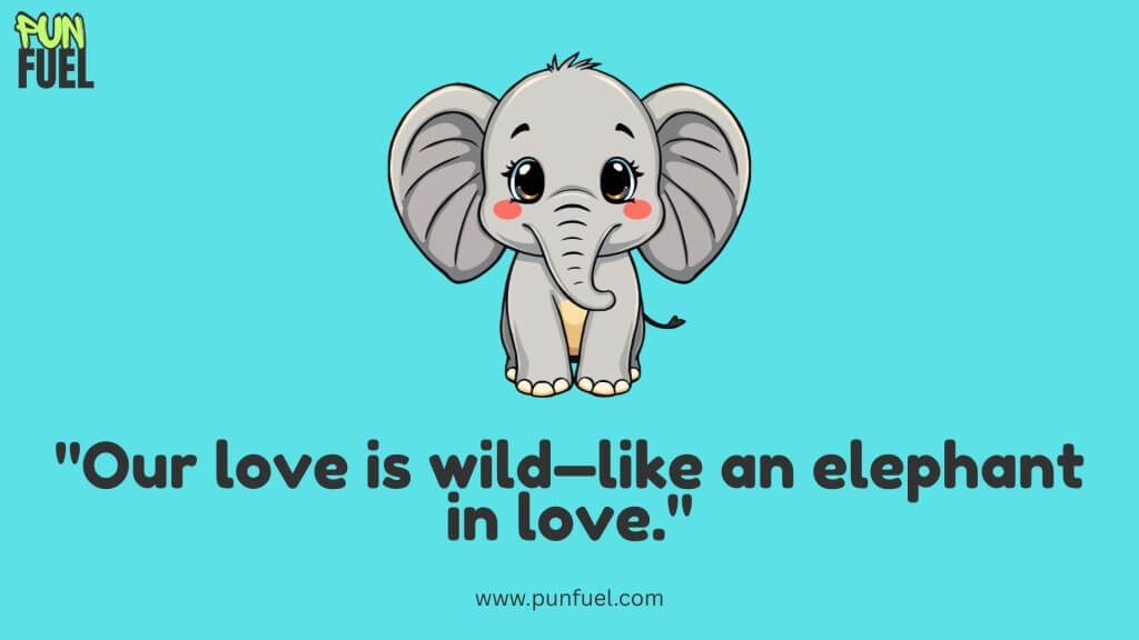 Elephant Puns – Love