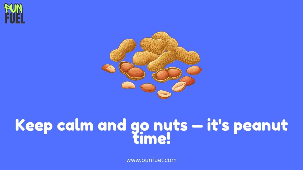 Funny and Cute Peanut Puns