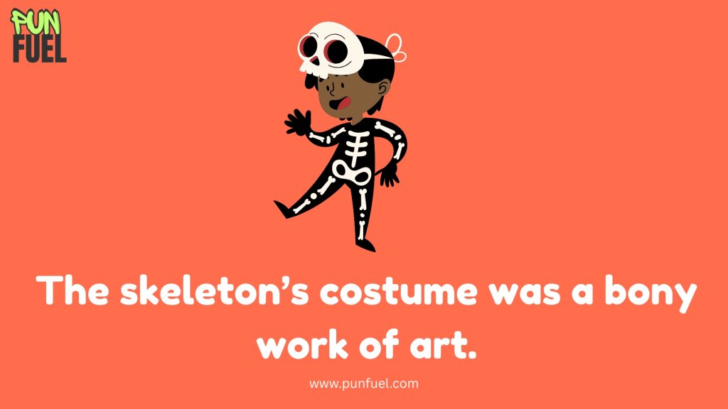 Skeleton Costume Puns