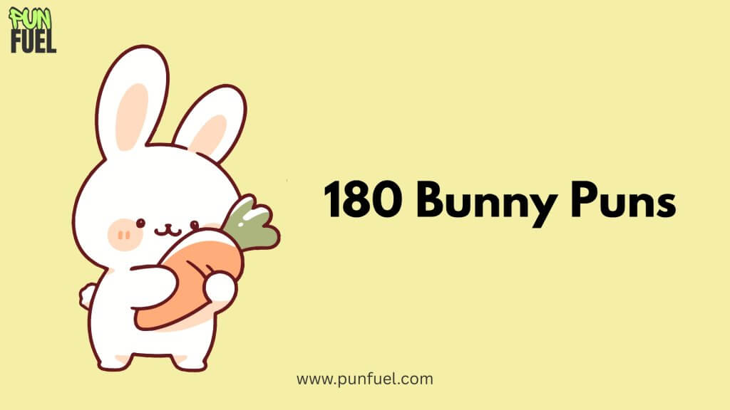 180 Bunny Puns