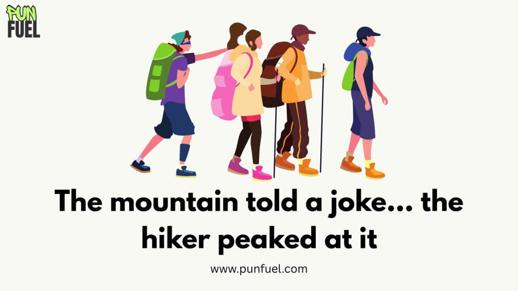 Funny Hiking puns