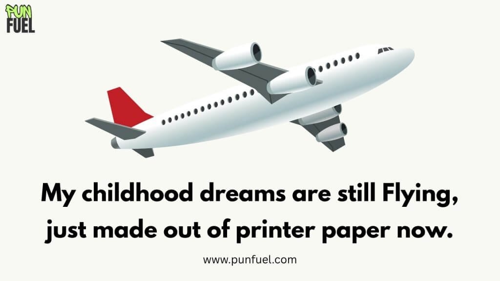 Paper Airplane Puns