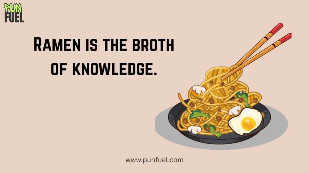 Clever Ramen Puns