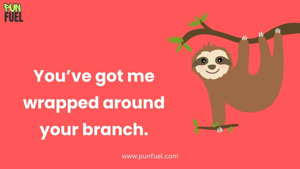 Sloth Puns About Love