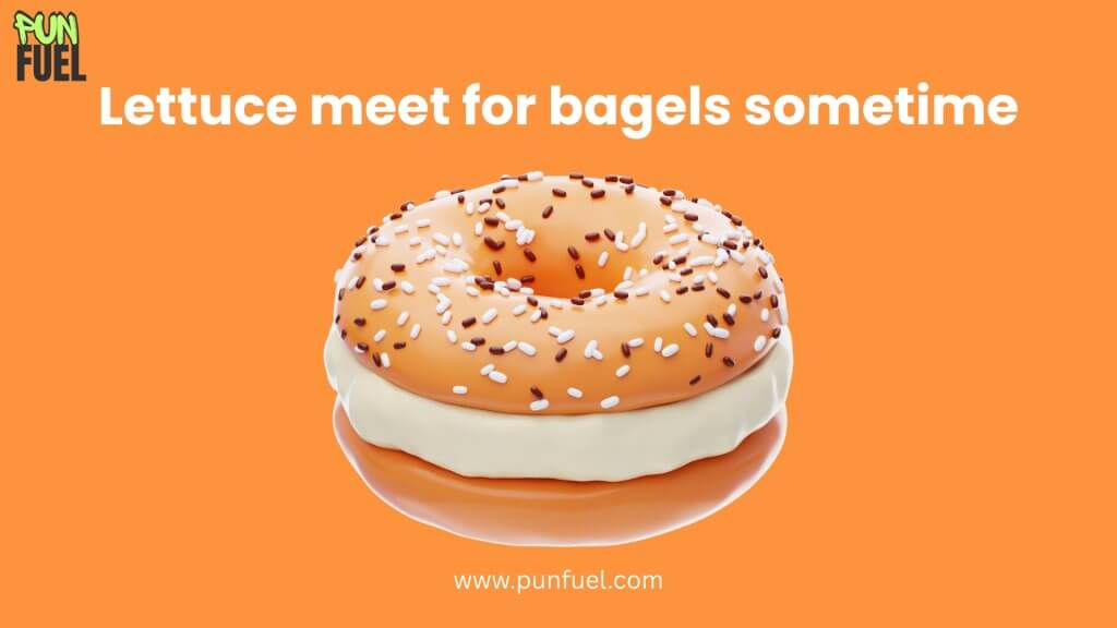 Short one-liner Bagel puns