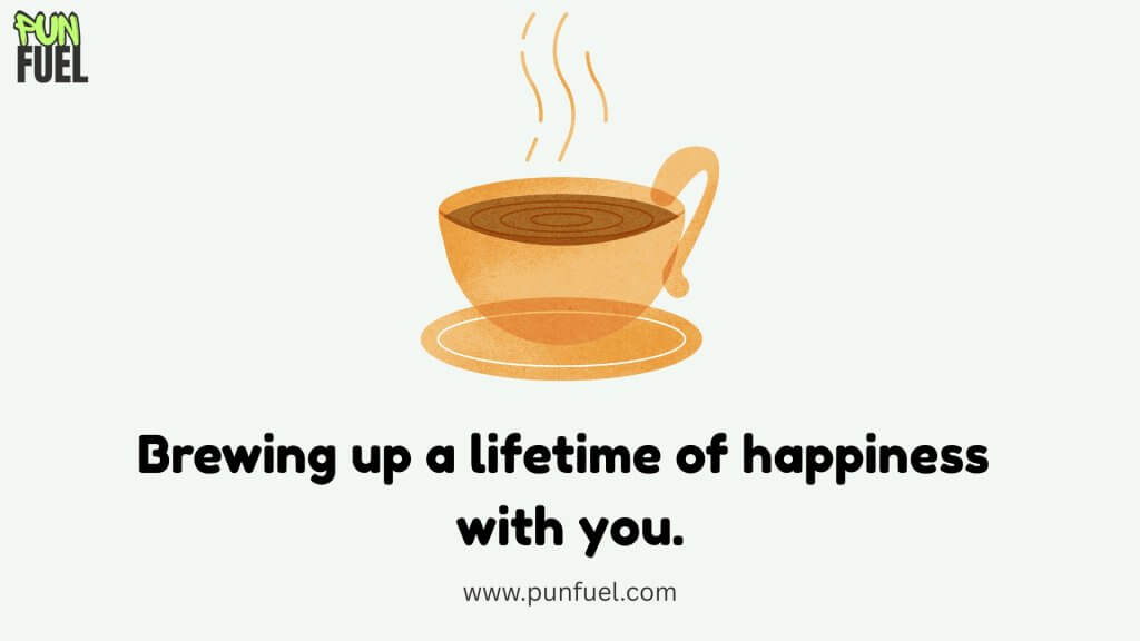Coffee Wedding Puns
