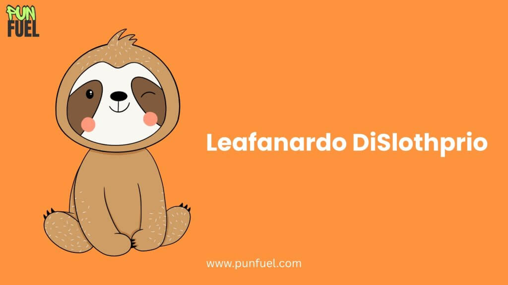 Sloth Puns Names
