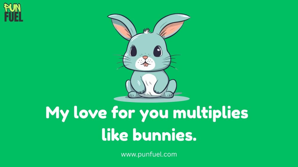 Bunny Valentine’s Day Love Puns