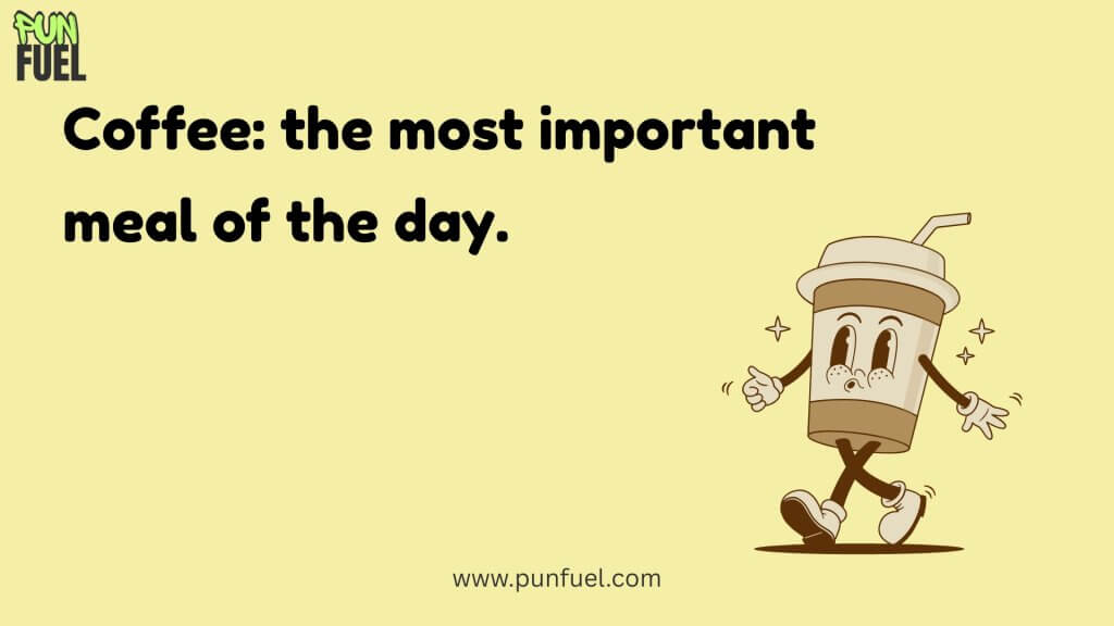 Short Coffee Puns One Liners