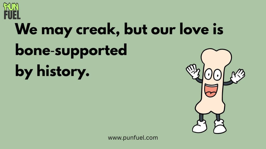 Bone Puns for Aged Couples