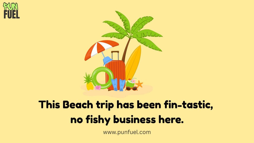 Beach Vacation Puns