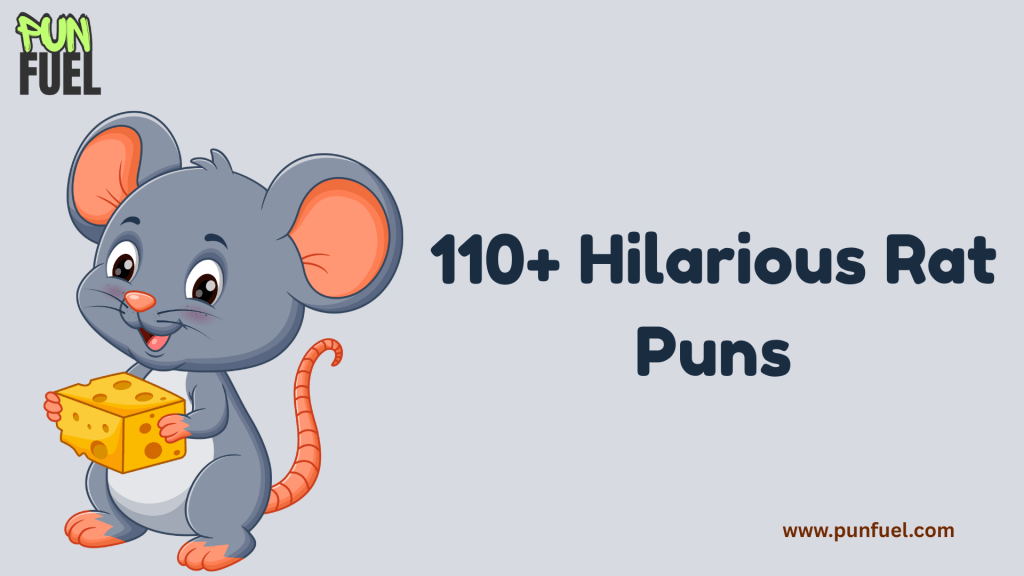 110+ Hilarious Rat Puns to Make You Squeak with Laughter