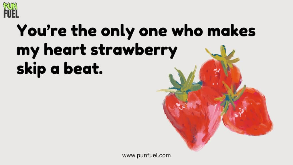 Romantic Strawberry Puns
