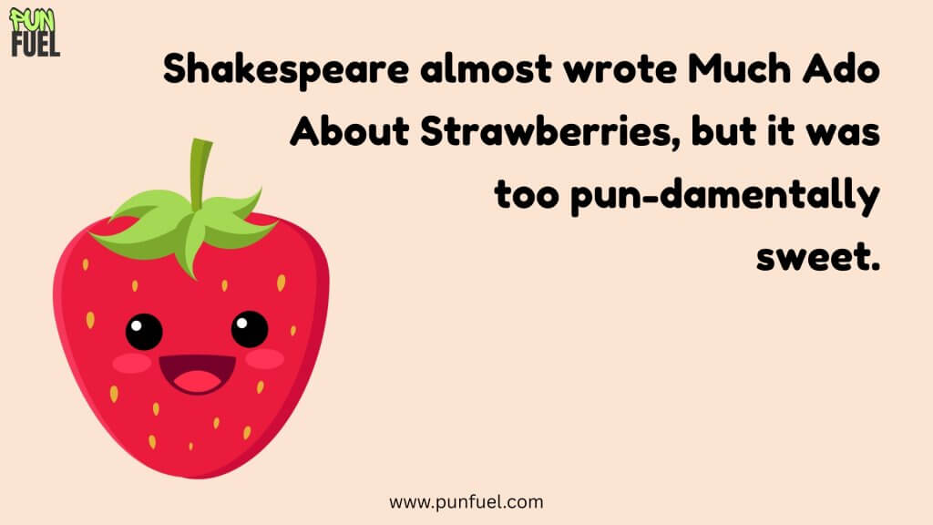 Fun Facts About Strawberry Puns