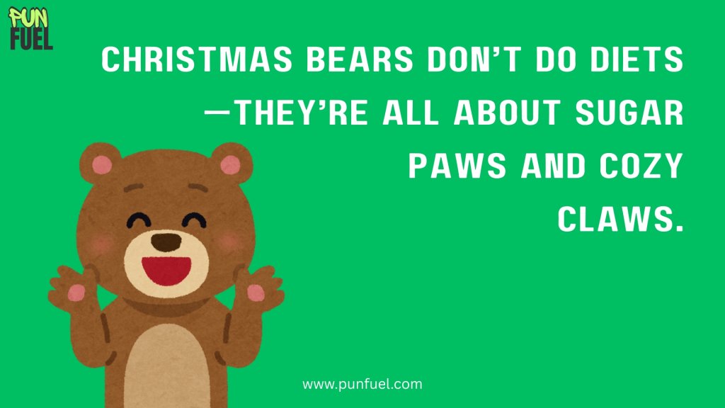 Christmas Bear Puns