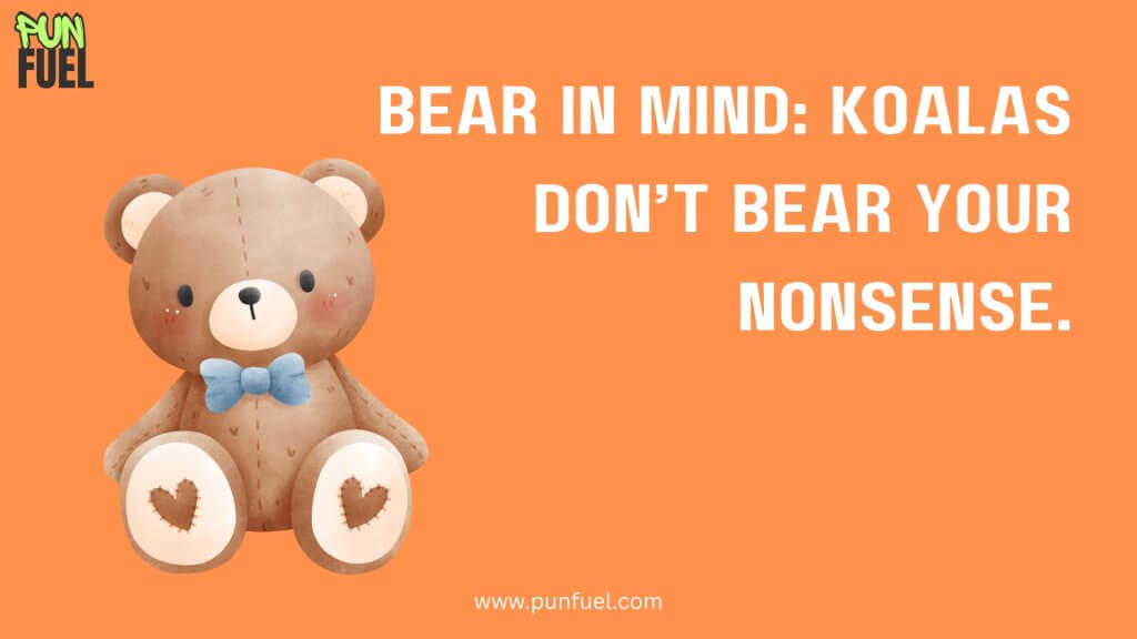 Koala Bear Puns