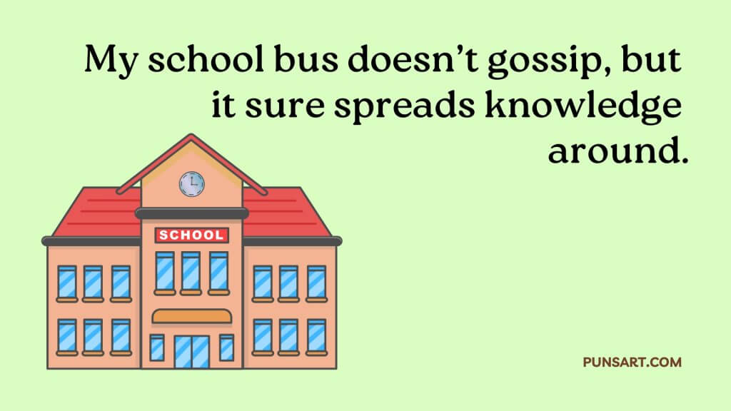 School Bus Puns